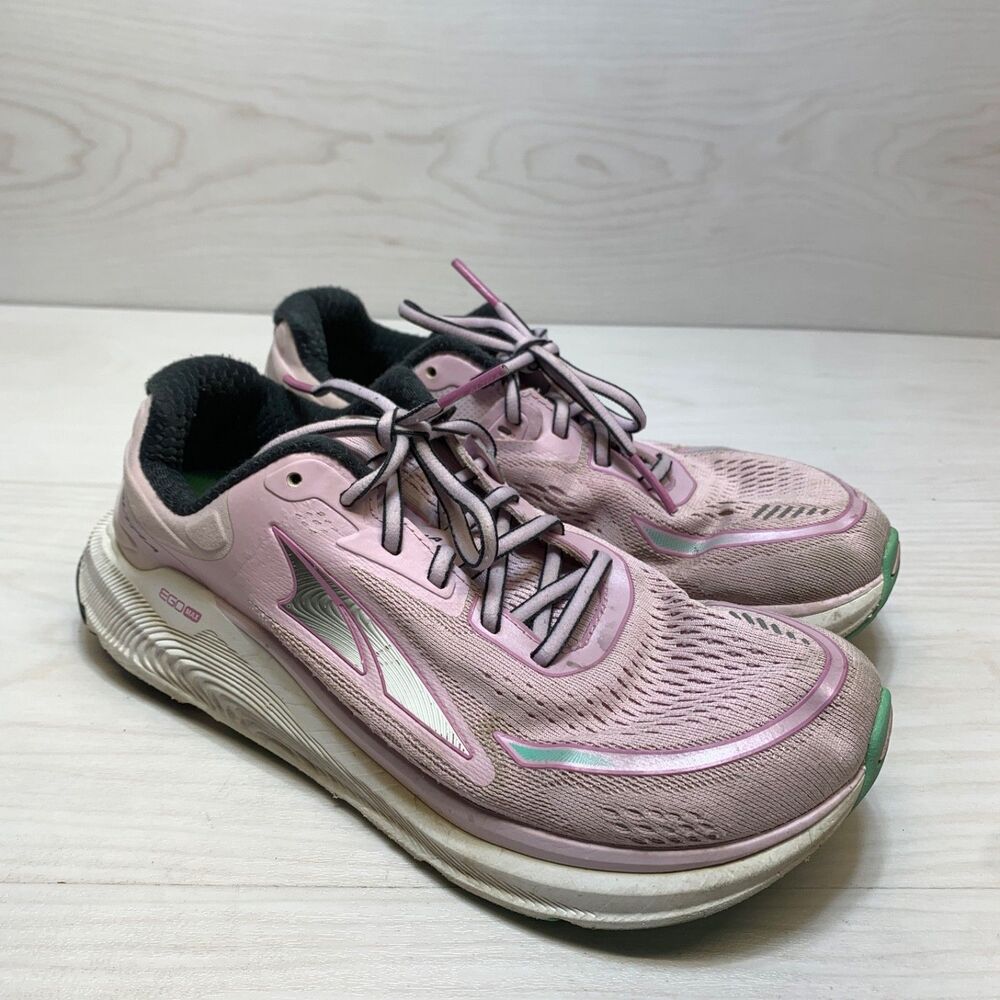 Altra Paradigm 6 Running Shoes Womens Size 8 Pink Barefoot‎ Athletic Sneakers